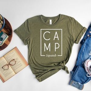 Camp squad shirt.